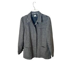 Vintage‎ Herve Benard Blazer Women's Size 10 houndstooth
